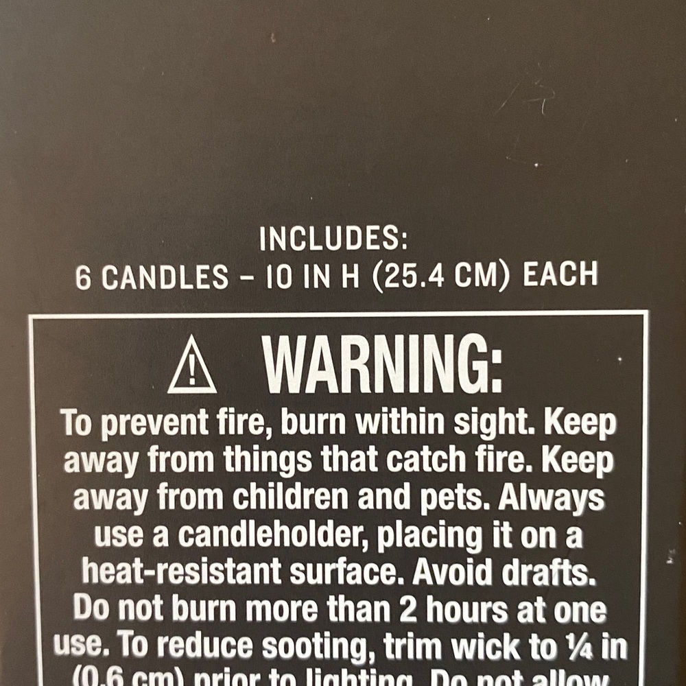 NIB taupe twisted taper candles - Picture 2 of 2